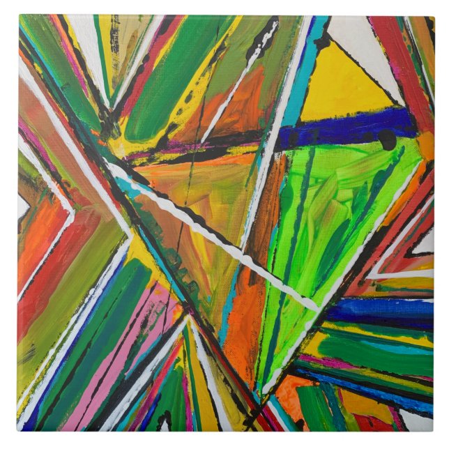 Carreau en céramique brisé 6 x 6 (Devant)