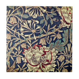 Carreau en céramique Chèvrefeuille de William Morr