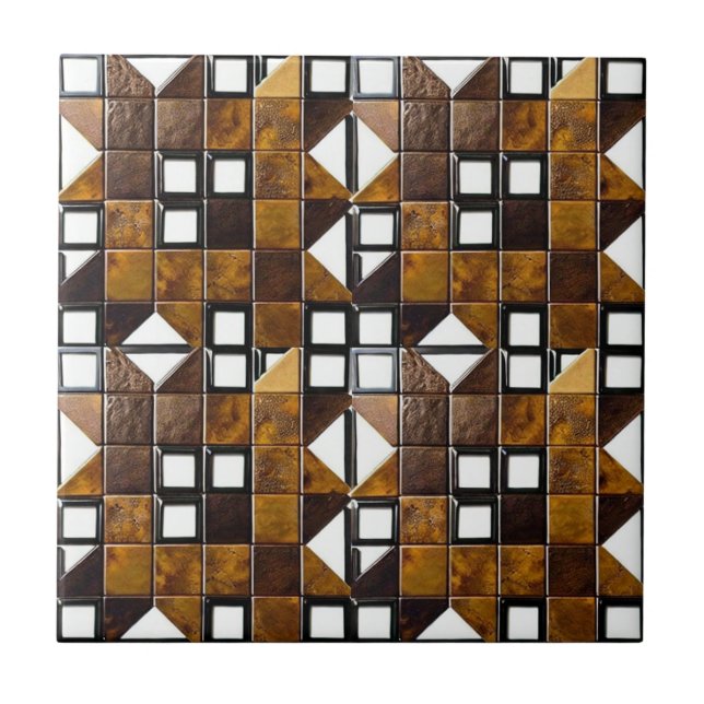 Carreau en céramique - Collection Afro Tiles (Devant)