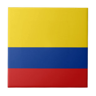 Carreau en céramique Drapeau de Colombie