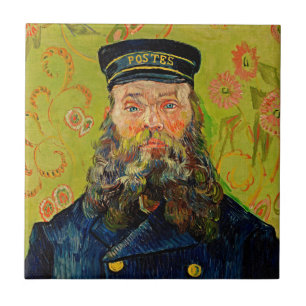Carreau en céramique du portrait de Van Gogh Le Fa