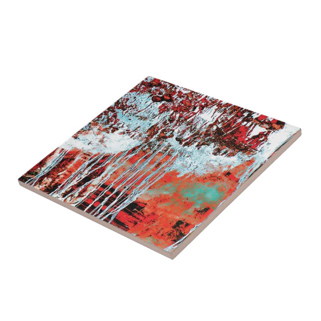 Carreau en céramique – Impulsion de corrosion (Côté)