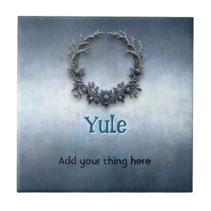 Carreau en céramique personnalisable de Yule