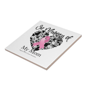 Carreau En mémoire de ma mère - Sensibilisation au cancer 