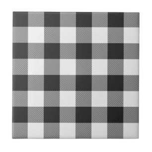 Carreau en vichy Buffalo Plaid Tartan blanc Plaid Motif