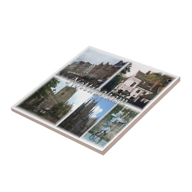 Carreau ENG022 NOTTINGHAM, Angleterre, Europe, (Côté)