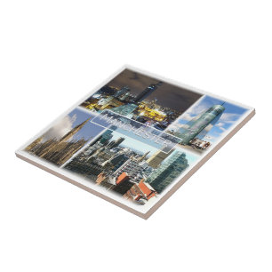 Carreau ENG023 MANCHESTER, Angleterre, Europe,