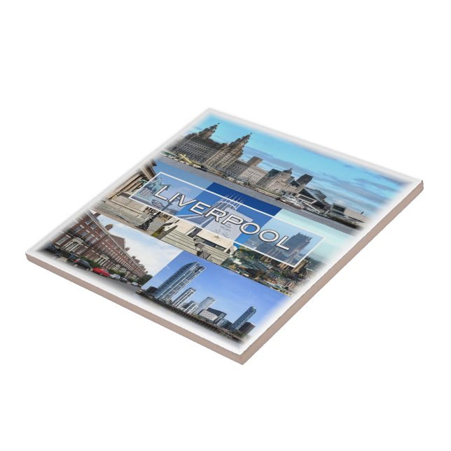 Carreau ENG027 LIVERPOOL, Angleterre, Europe (Côté)