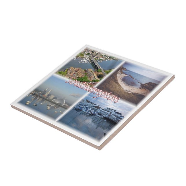 Carreau ENG075 SOUTHAMPTON, Angleterre, Europe, (Côté)