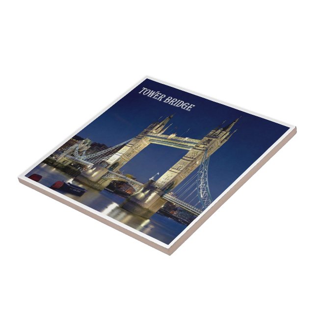 Carreau ENG080 LONDON TOWER BRIDGE, Angleterre, (Côté)