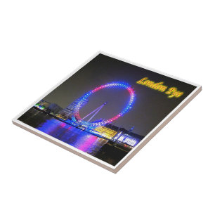 Carreau ENG081 LONDRES EYE, Angleterre, Europe,