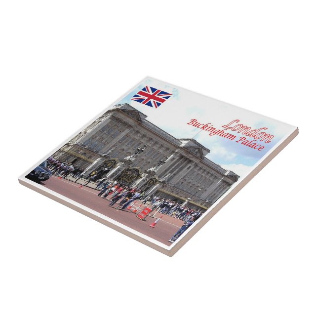 CARREAU ENG091 LONDRES BUCKINGHAM PALACE, (Côté)