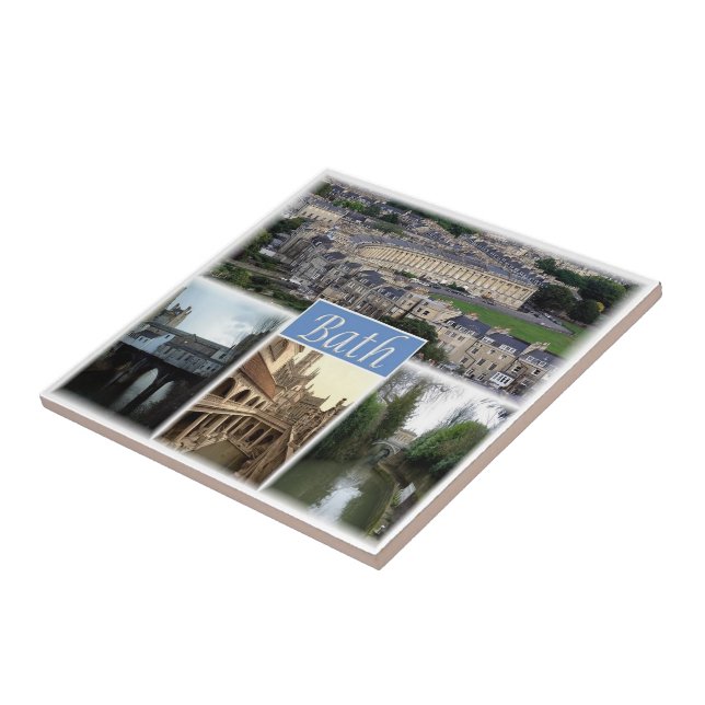 Carreau ENG097 BATH SOMERSET, Angleterre, (Côté)