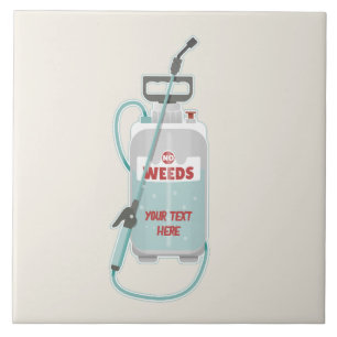 Carreau Entretien du jardin de pulvérisation de mauvaises