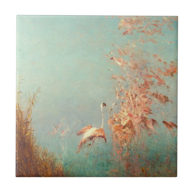 Carreau Envol De Flamants Roses, Étang De Vaccarès (Devant)