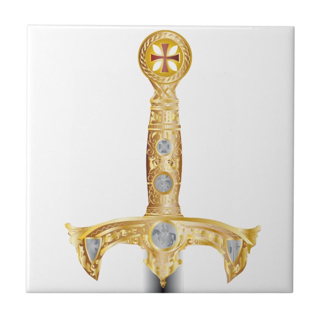 Carreau Épée des knigths templar (Devant)