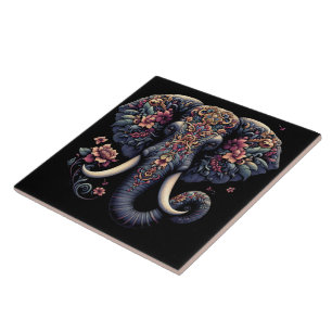 Carreau Éphant floral