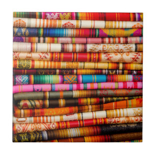 Carreau Équateur, région de Quito, marché d'artisanat otav