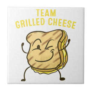 Carreau Équipe cool Fromage Grillé Cadeau Drôle Squad Toas