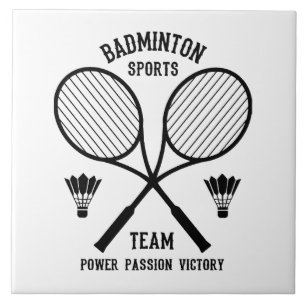 Carreau Équipe de badminton
