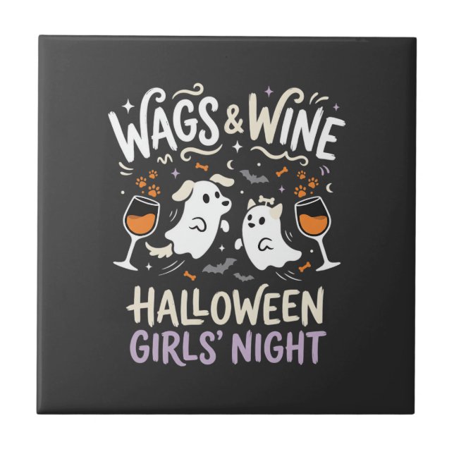 Carreau Équipe de Boo Halloween pour chiens (Devant)