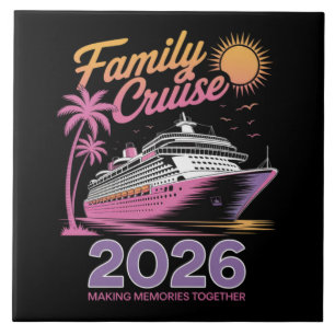 Carreau Équipe de Croisière Familiale 2026 Voyage Correspo