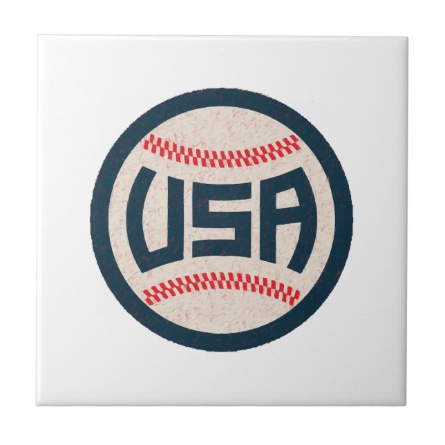 Carreau Équipe USA Baseball (Devant)