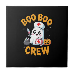 Carreau Équipière Boo Boo Infirmière Fantôme Mignon Hallow