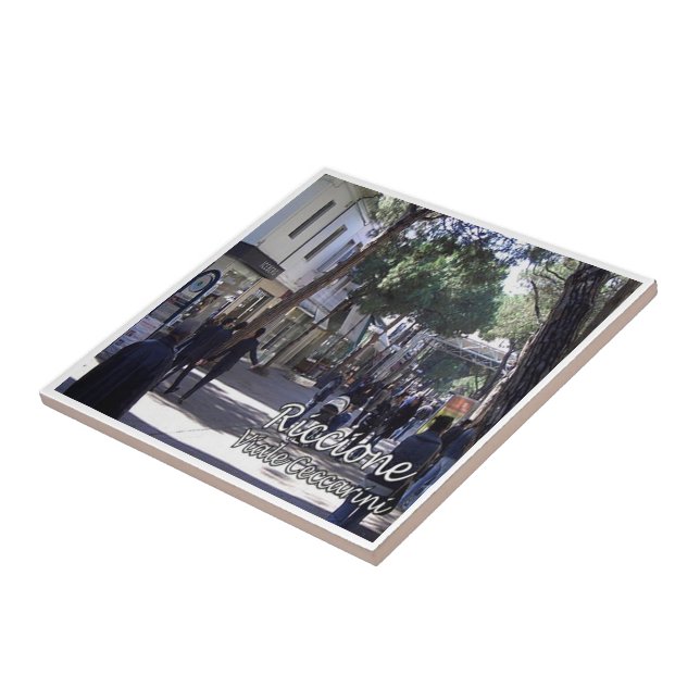 Carreau ERM018 Riccione, Viale Ceccarini, Italie, (Côté)