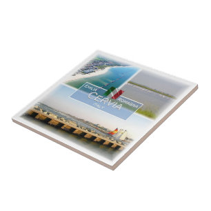 Carreau ERM028 CERVIA, Vue mer, Italie,