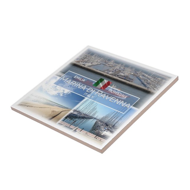 Carreau ERM032 MARINA DI RAVENNA, Italie, (Côté)