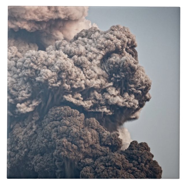 Carreau Éruption volcanique d'Eyjafjalljokull (Devant)