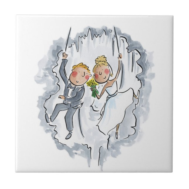 Carreau Escalade Mariage Couple (Devant)