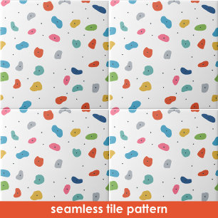 Carreau Escalade Rock Joli Enfants Motif coloré sans coutu