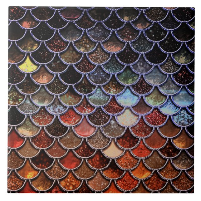 Carreau Escaliers de sirène de Parties scintillant de luxe (Devant)