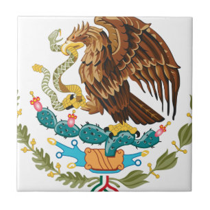 Carreau Escudo Nacional de México - Emblema Mexicano