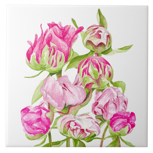 Carreau Espoir sur un carrelage en céramique (Devant)