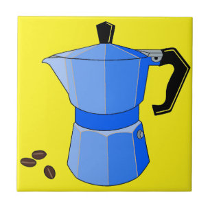Carreau Espresso arc bleu