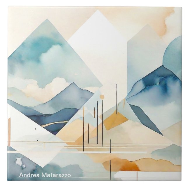 Carreau Esprit Abstrait (Devant)