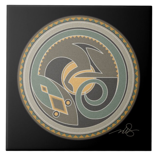 Carreau Esprit de Lizard (Devant)