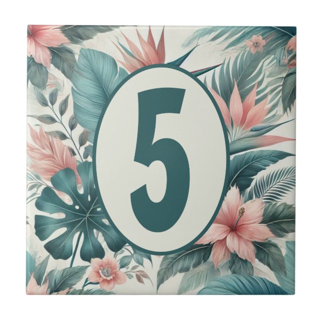 Carreau Essence Tropical Personnalisable (Devant)