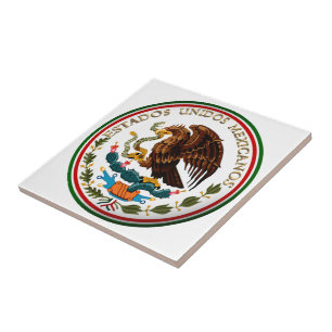 Carreau Estados Unidos Mexicanos (Aigle du drapeau mexicai