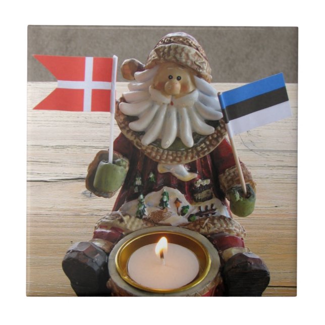 Carreau Estonie, Danemark Carrelage de Noël ! (Devant)