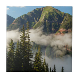 Carreau États-Unis, Colorado, Montagnes de San Juan. Éclai