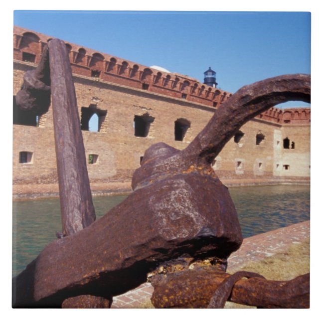 Carreau États-Unis, Floride, Florida Keys, Fort Jefferson, (Devant)