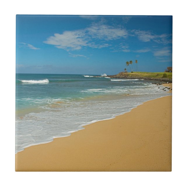 Carreau États-Unis, Hawaï, île de Molokai, Three Mile Beac (Devant)