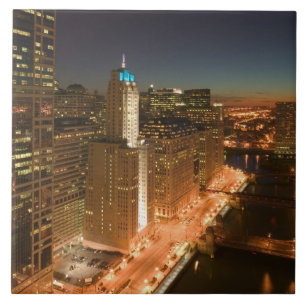 Carreau États-Unis, Illinois, Chicago: La boucle : Bâtimen