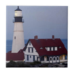 Carreau États-Unis, Maine, Portland, Cap Elizabeth, Lighth