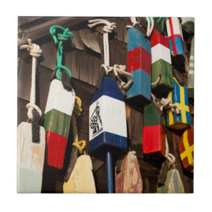 Carreau États-Unis, Massachusetts, Gloucester, bouées de h