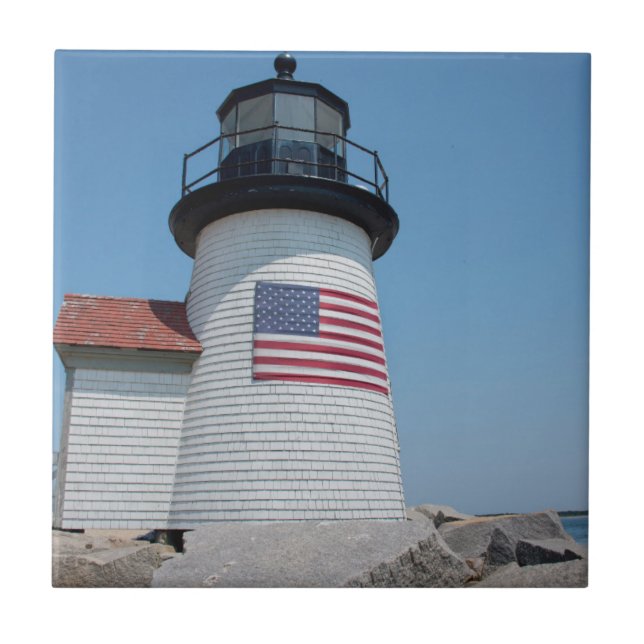 Carreau États-Unis, Massachusetts, Nantucket. Brant Point (Devant)